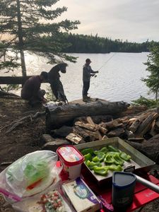 Preparing Fish Tacos