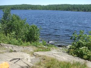 Canoe landing