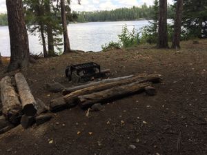 Flame campsite