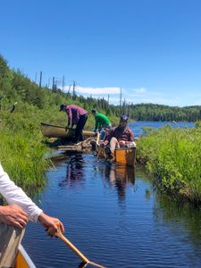 Beaver dam portage