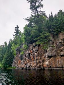 Rock face on Gordon