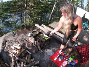 Cooking fish tacos