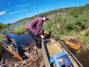 Beaver dam portage POV