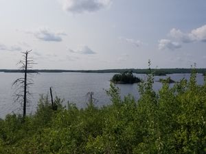 Rock Outcropping near camp