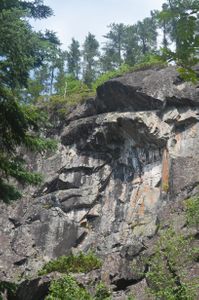 Big rock crossing to Lake of the Clouds