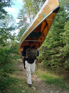 Marc with Canoe