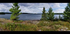 View east from tip of peninsula