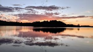 Sunset on Lac La Croix 2