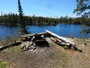 Abinodji lake camp