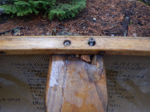 Rotting canoe yoke