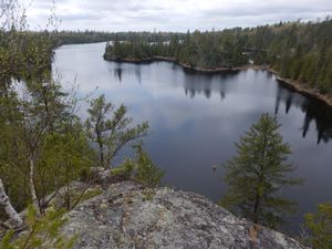 Beaver lake overlook