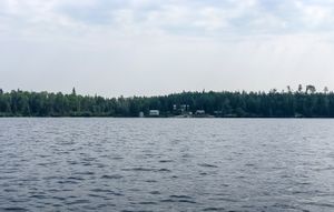 Lodge on Hansen Lake.