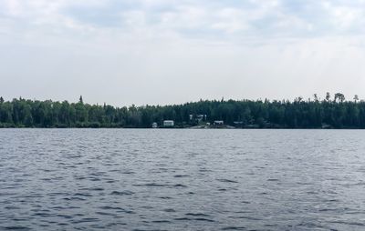 Lodge on Hansen Lake.