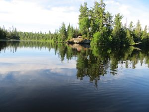 View of campsite 675