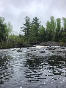 Bottom of rapids