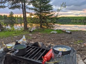 View from fire pit