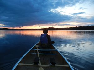 Nice evening for fishing