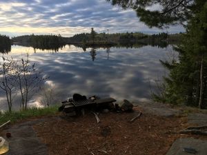 View from campsite