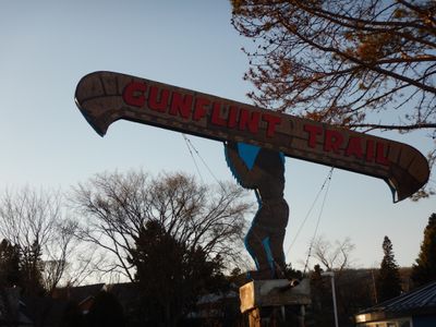 Gunflint Trail sign