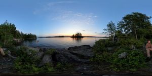 Evening Paddle and Relaxation