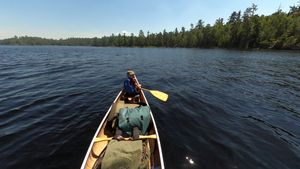 Entering Fish Stake Narrows