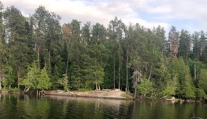 Camp from Water