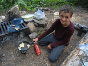 Cooking a smallmouth