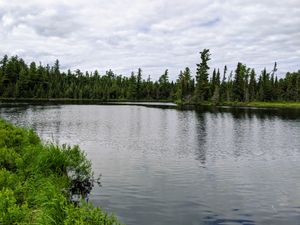 Trinity Lake from portage trail