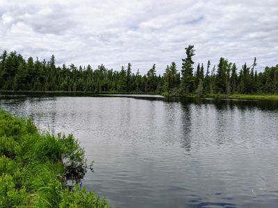 Trinity Lake from portage trail