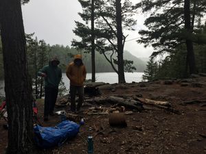 Little Caribou Campsite (facing Southwest)