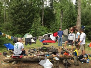 1st ever BWCA Campsite