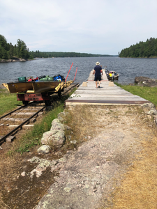Mark at Beatty portage