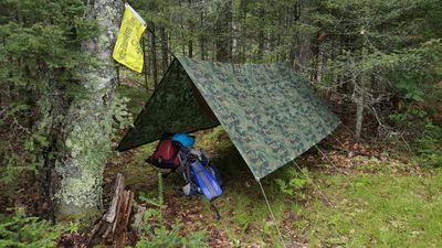 Solo camp on Partridge
