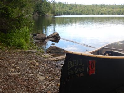 Daniels Lake landing