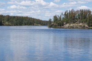 wide part of the river