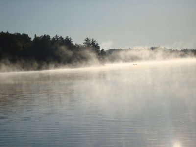 Foggy Moosecamp Morning