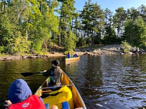 Approach to Newton Falls Portage