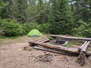 Campsite on Topaz