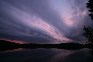 Sunset on Makwa
