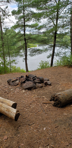 Campsite on Petawawa