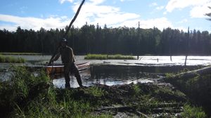 LLC to beaver pond 65 rod - east landing