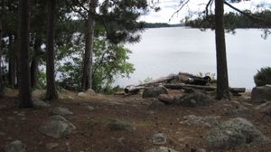 campsite 1833 view