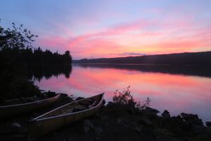 Pine Lake Sunset