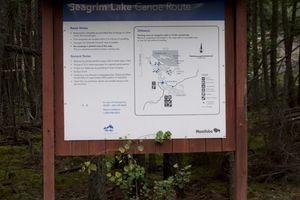 Trail head at Put in