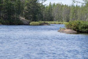 entering Elton Lake