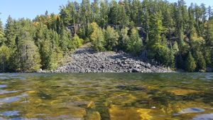 Lunch stop view