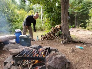 Firepit area