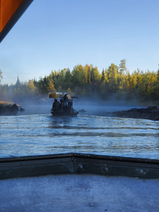 Tow out to American Point
