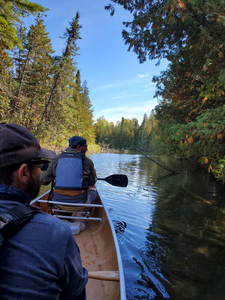 Channel into Knife Lake from Ottertrack