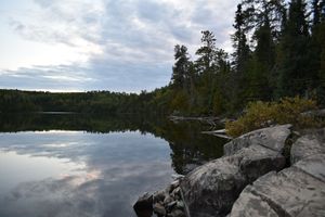 Lake Gijikiki from Campsite 2007